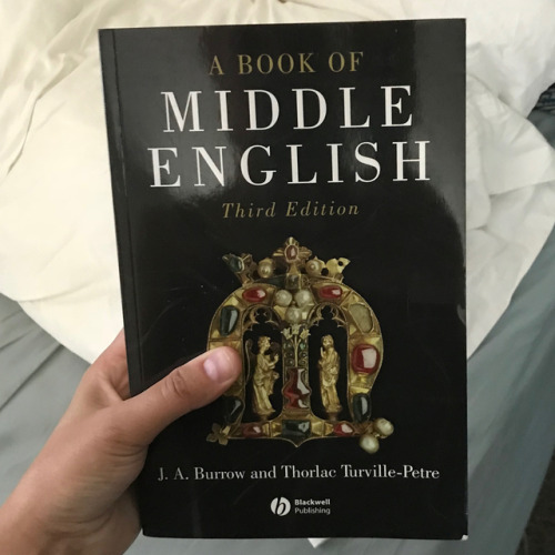 supremeoverlordofdarkness:For my Latin to Middle English translation projectThis is the book that ha