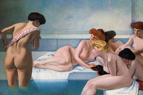huariqueje:Le Bain turc (The Turkish Bath)  - Felix Edouard Vallotton 1907Musée d’Art et d’Histoire, Genève