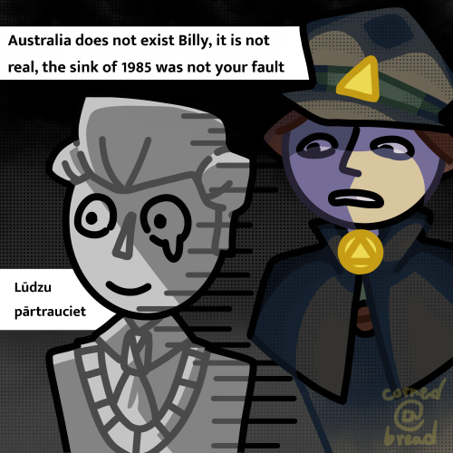 Wow Billy, Your Uncle Came Back From The Dead To Visit You How Sweet :)