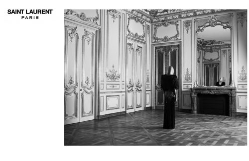 Saint Laurent . Ad campaign FW1213Creative Director: Hedi SlimanePhotos: Hedi SlimaneModel: Anja Rub