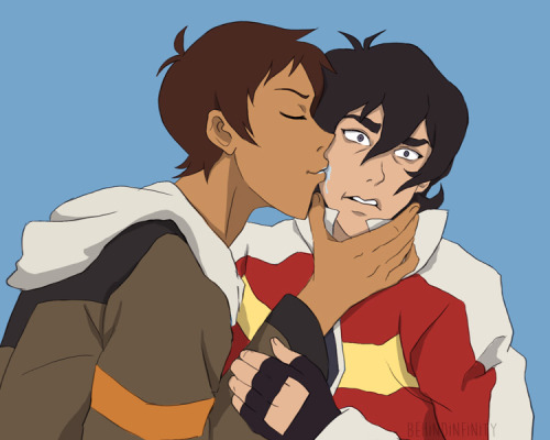 behindinfinity:Kisses for Keith, now in color!Space family comforts Keith after he wakes up freaked 