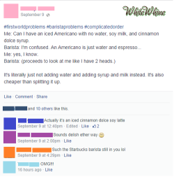 whitewhine:  Can you believe this FUCKING IDIOT dared question my STUPID ORDER?!