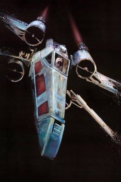 margaretems:  X-Wing Starfighter - Star Wars (1977) 