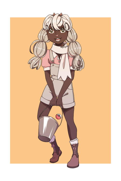 Gosh school has been so busy lately, de-stressed with a nice Wooloo Gijinka because look! at this! c