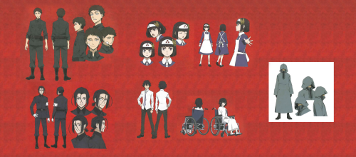 Bungou Stray Dogs Season 4-5 Characters Sheets From Official Guidebook Gongeroku. Scanned By Me.