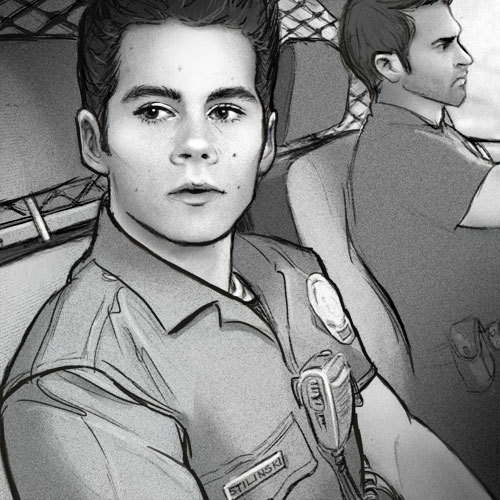 maichan808: Illustration for Service Weapon, Sterek AU So I totally failed to complete half of what 