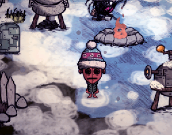 More screenshots from floating trashcan adventures