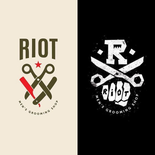 twinelogos:“Logo Inspiration”Follow us@TwineLogos .Left or Right? by @shadowindesign. WANT MORE DESI