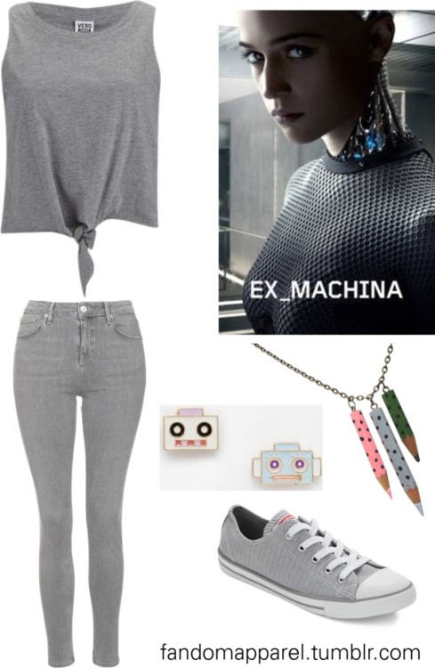 Ava (Ex Machina) by soundofinevitability featuring loose tank topsVero Moda loose tank top / Topshop