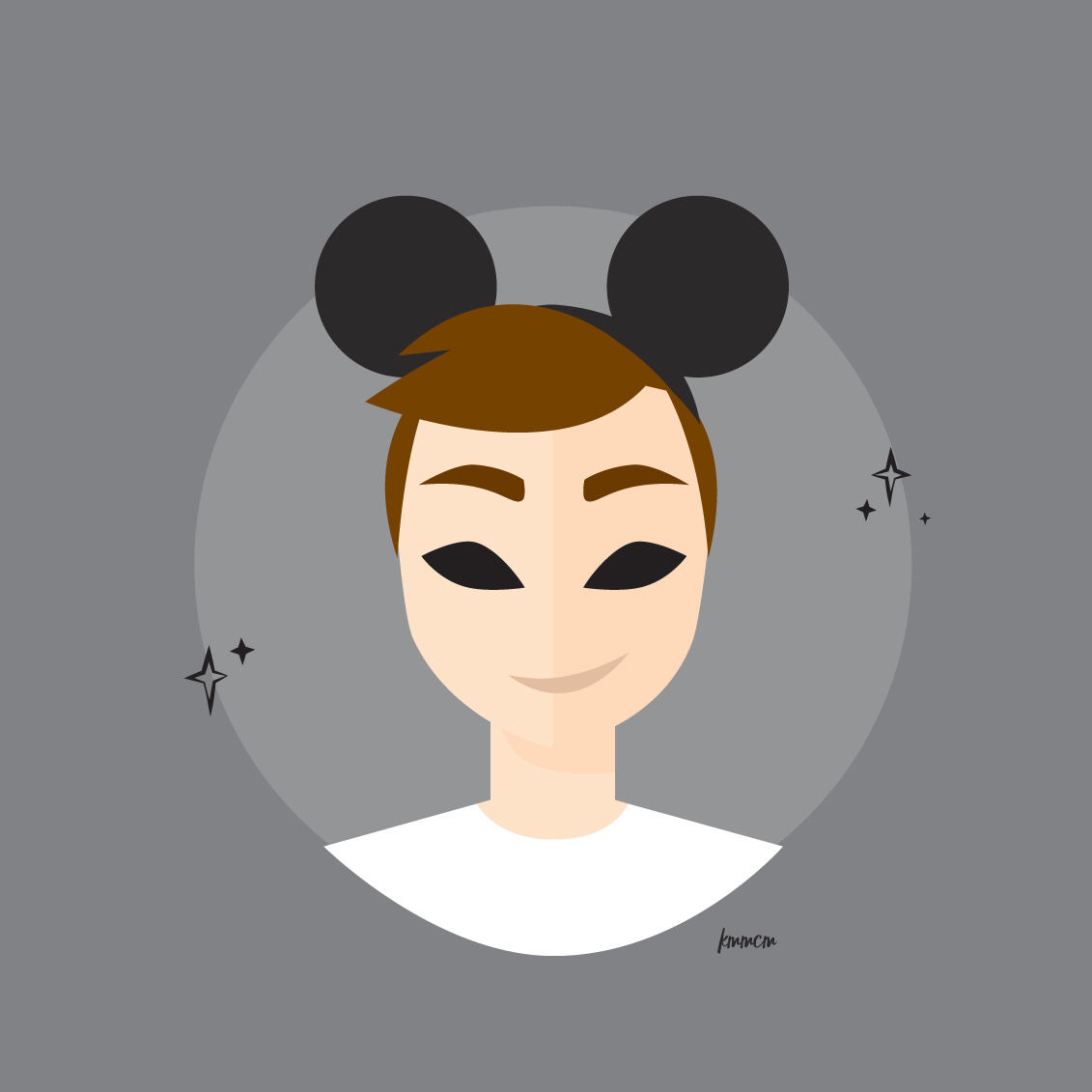 kmmcmdraws: Custom Mickey Ear Portraits  Mickey ear commissions now available from