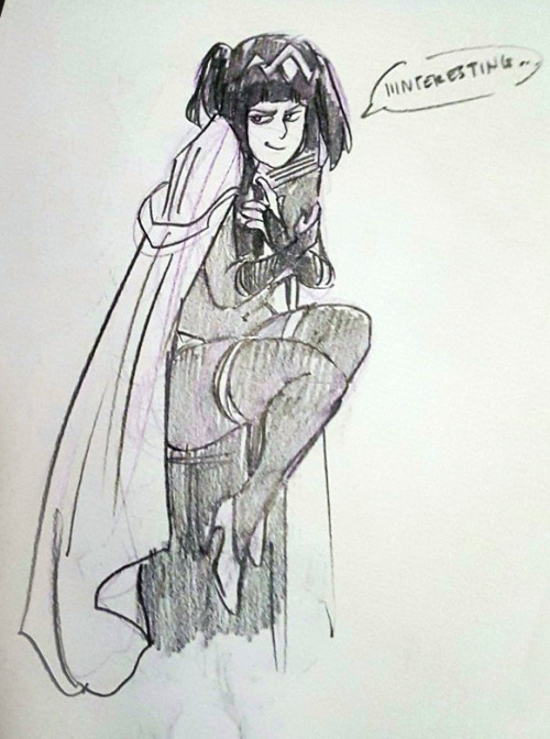 Went to costumed life drawing at @toonsontap yesterday evening! @weirdtakoyaki was an amazing Tharja