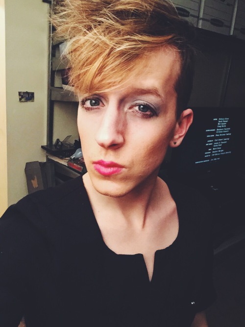 empty-funerals:So, I recently came out as genderfluid about two months ago after struggling w/ how inadequate my cis identity made me feel, like I was cutting of bits of myself off everyday in order to fit into the mold I’d been given.   Fast forward