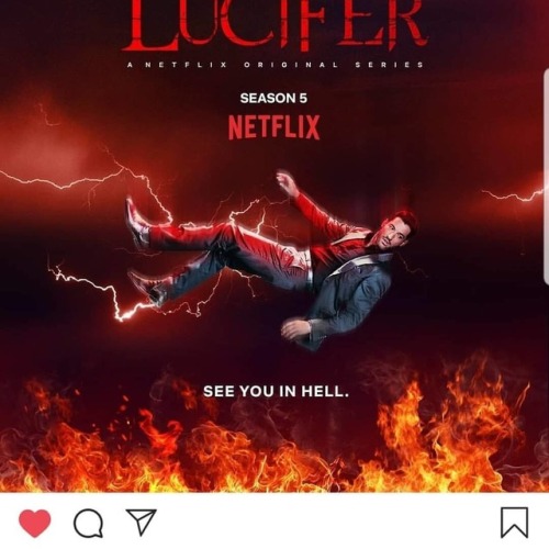 Yeess! Thank you @netflix @lucifernetflix for #luciferseason5 #renewluciferseason5 I hope there will