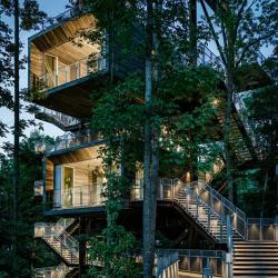 chachidesign:  West Virginia treehouse by Mithun hosts the American boy scouts’ Jamboree http://ift.tt/1ihFYLD
