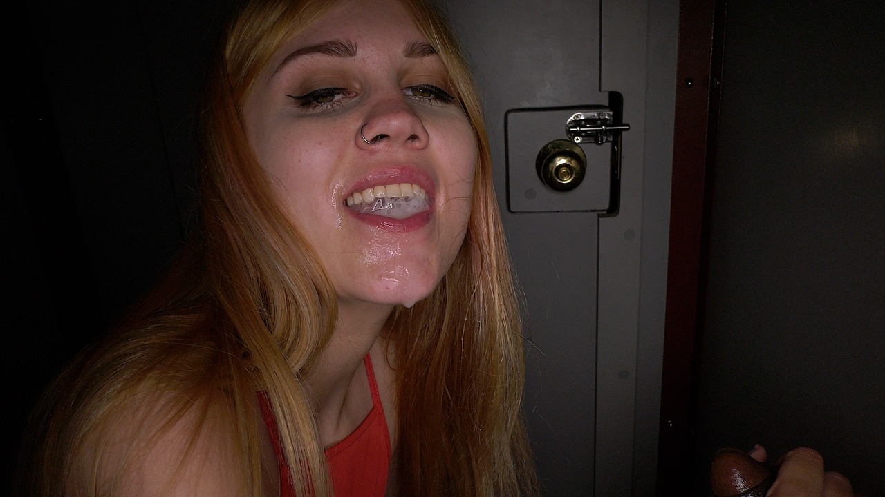 She loved her first Gloryhole adventure and can’t wait for another feeding.  This