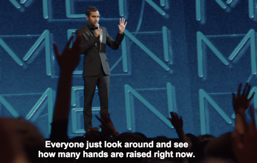 actuallyclintbarton:are-you-a-shelter:I am a fan of when a comedian uses his or her platform to not 