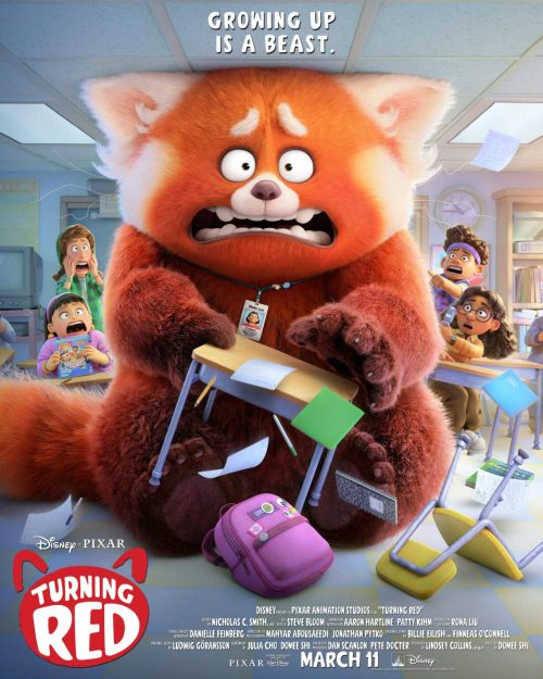 New trailer and poster for Pixar’s Turning Red [x]