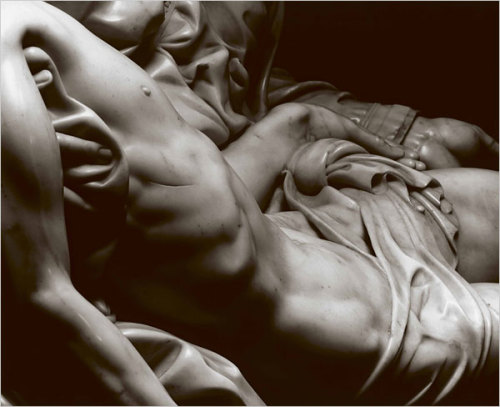 showstudio: Michelangelo, Pieta (detail)
