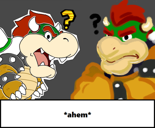 anothermeekone:  Let’s just all talk about that new Bowser Skylander/Amiibo thing and the double Bowser we’re getting in the new Mario and Luigi game