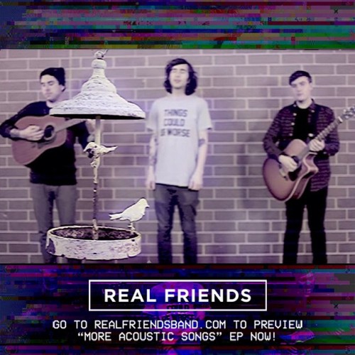 realfriendsband: For those of you that did not get the chance to pick up the vinyl of More Acoustic 