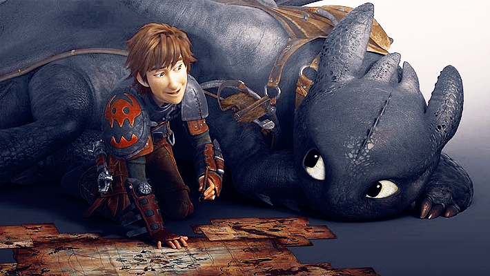 atimelordswife:  Hiccup and Toothless: The Colors of Life