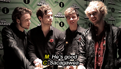 mukenope:  5SOS alternative Teen Award: “Best band at making their fans detectives and explorers” 