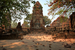 landscapelifescape:  歷閱繁華 ~Ayutthaya 大城，Wat Phra Mahathat~, Thailand (by PS兔~兔兔兔~) 