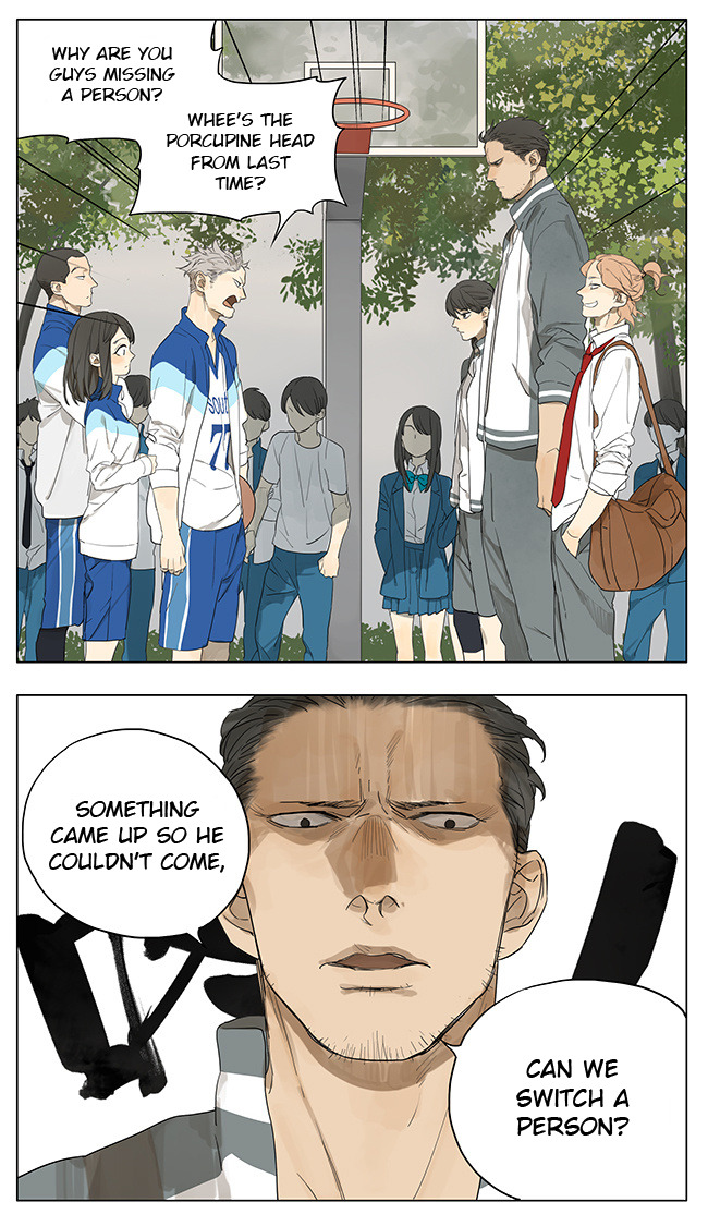 Update from Tan Jiu “basketball court”, translated by Yaoi-BLCD. Their Story