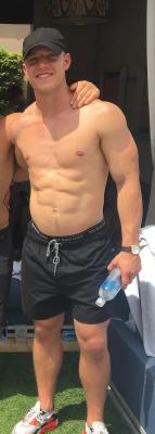 hotsexyathletes: Christian McCaffrey, pre-season