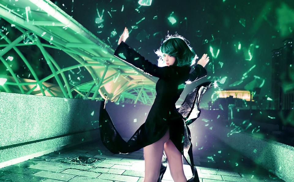 nolife-c:  One Punch Man Cosplay (Tatsumaki y Fubuki)   &lt;3 &lt;3 &lt;3