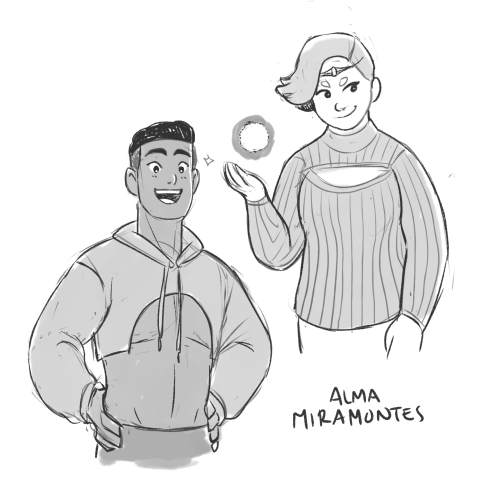 dessertsoul1217:Last night I saw this tweet and had the urge to draw the bfs wearing those terrible 