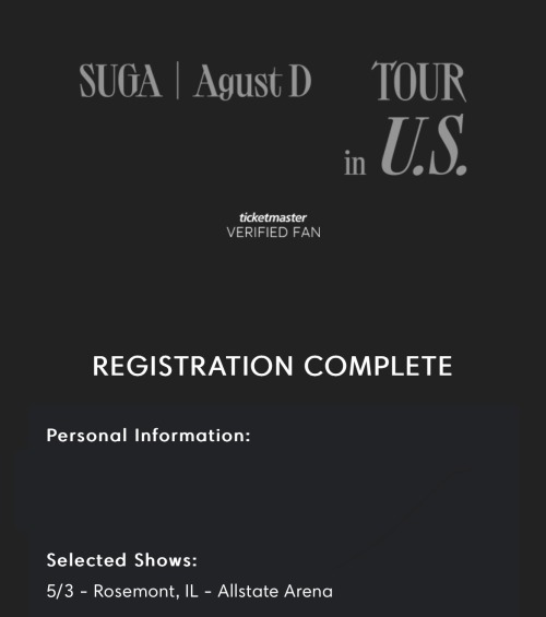 Registered For Presale!!!