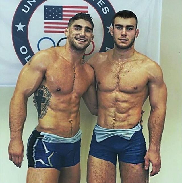 wrestlers-and-athletes: Damn yes to both. One either end 