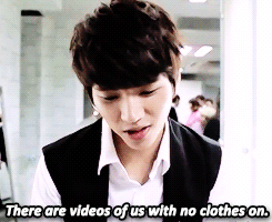 woohyun and his phone treasure 