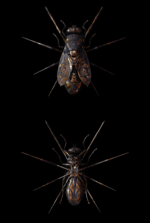 irakalan:   ENGRAVED ENTOMOLOGYArt Director and Creative 3D Designer BILLY BOGIATZOGLOU   [ previously here: GOLDEN SKULLS ] 