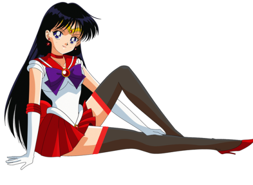 My favorite sailor scout and anime character of all time. My anime waifu Sailor Mars / Rei Hino. <