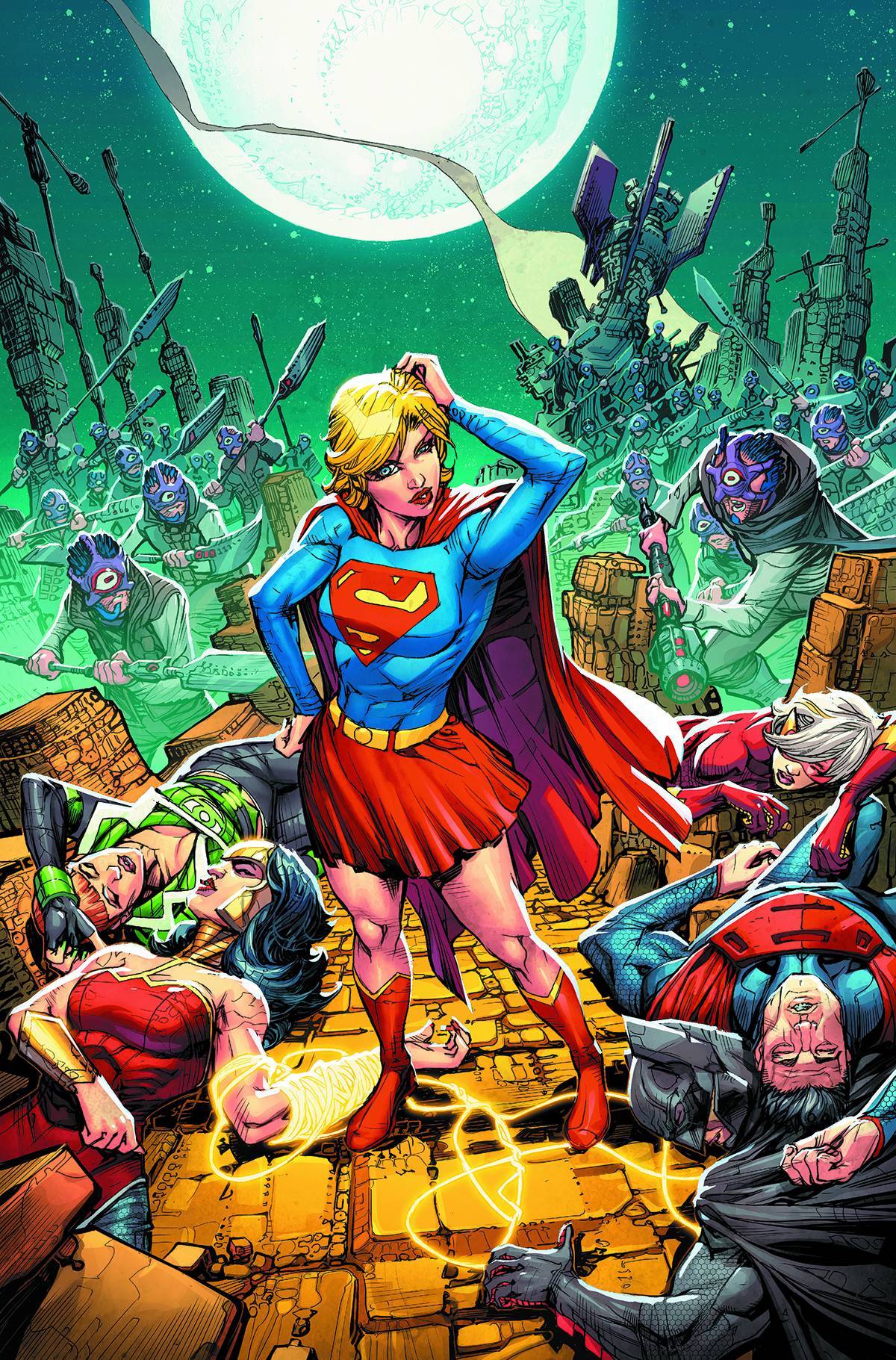 hondobrode:  Justice League # 42 - Jason FabokJustice League 3001 # 2 - Howard Porterclick