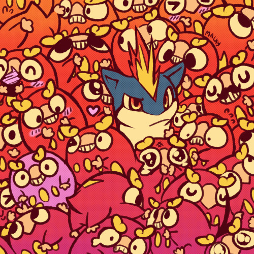 malkshake:Day 7 Favorite Fire Type: Darumaka and quilava.Cute babiiiieeessss hnnggggg