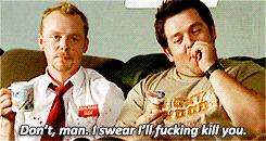 theworldofcinema:  Outtakes from Shaun of the Dead 