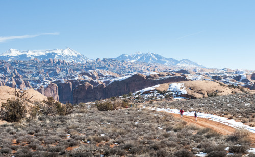 Running down a dream at the Red Hot Moab trail races.Photo: Chris Hunter/Hunter Imagery