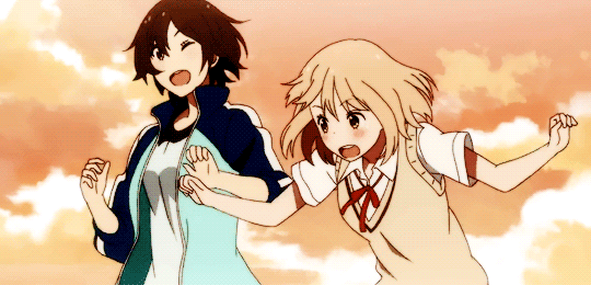 jim-hawkiins:Asagao to Kase-san.