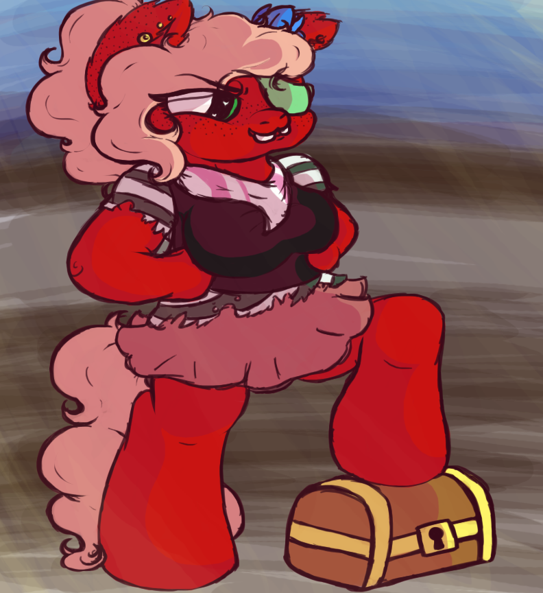 thesweetadventuresofstrawberry:  Yarr harr harrrrrrr Okay stop requesting booberry.