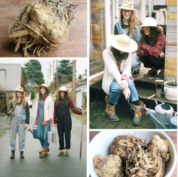 dark-rye:  Victory Gardens is a team of Vancouver urban farmers for hire. Lisa, Sandra and Sam help transform tired or underused residential and commercial green spaces into food producing gardens with the goal of challenging the way communities use