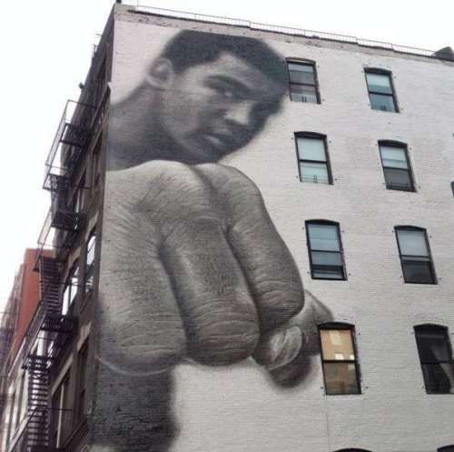 Profusion d’artworks en hommage à l’un des plus grands sportifs du XXe siècle, Muhammad Ali ! RIP !