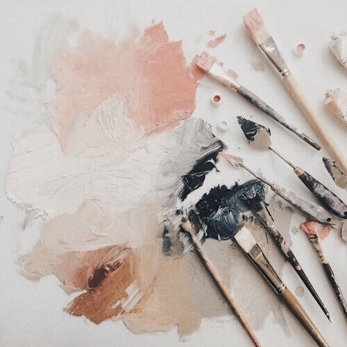 aaesthetic-angel:  art moodboard“Art washes away from the soul the dust of everyday