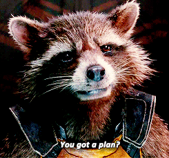 thebatmn:Gamora getting really done with Rocket and Star-Lord’s shit on the brand new Guardians of t
