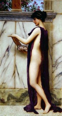 world-ethnic-beauty:    John William Godward  