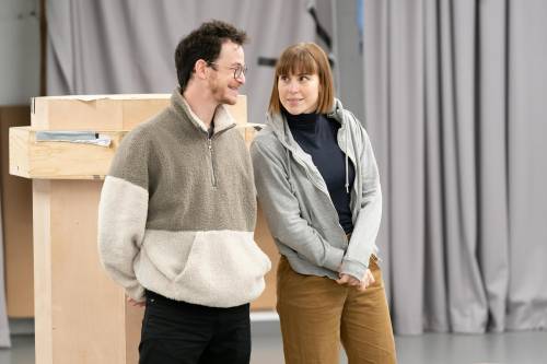 The Merchant of Venice rehearsals, piucs © Marc BrennerAdrian SchillerAbigail GrahamTripti Trip