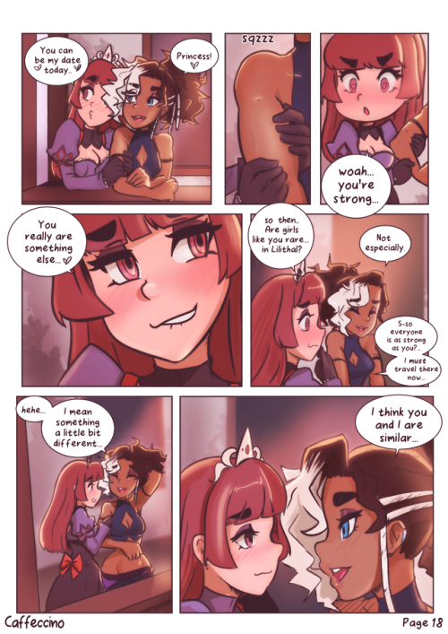 Chapter 2 of Gal Paladin is live on Slipshine <3 I hope you all enjoy it @ v @ Another 11 pages will go up soon, as well! Things are gonna get a little steamy //>//v//<//Check it out on Slipshine.net! <3