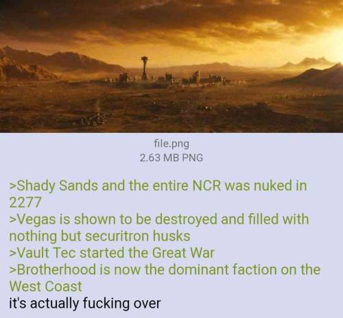 "Bethesda/Todd Howard Doesn't Actually Hate FNV 🙄"